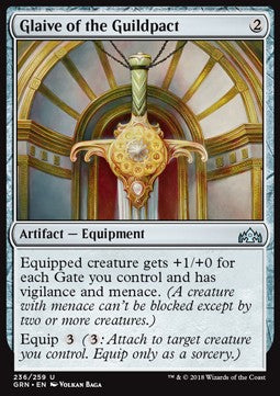 Glaive of the Guildpact⁣ - Guilds of Ravnica⁣ (Uncommon)⁣ [236]