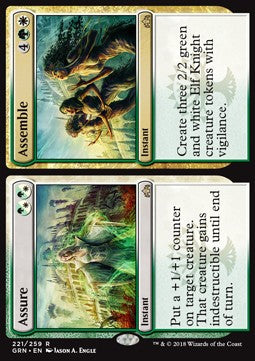 Assure // Assemble - Guilds of Ravnica (Rare) [GRN-221]
