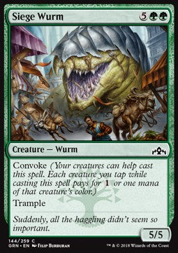 Siege Wurm⁣ - Guilds of Ravnica⁣ (Common)⁣ [144]
