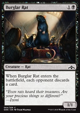 Burglar Rat⁣ - Guilds of Ravnica⁣ (Common)⁣ [64]