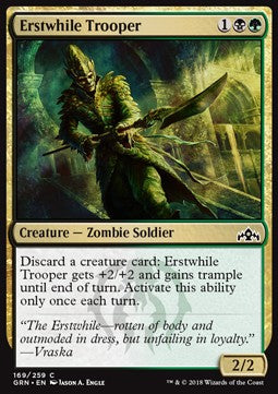Erstwhile Trooper⁣ - Guilds of Ravnica⁣ (Common)⁣ [169]