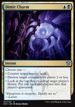 Dimir Charm - Guilds of Ravnica: Guild Kits (Uncommon) [GK1-11]