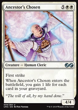 Ancestor's Chosen⁣ - Ultimate Masters⁣ (Uncommon)⁣ [9]