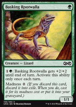 Basking Rootwalla⁣ - Ultimate Masters⁣ (Common)⁣ [156]