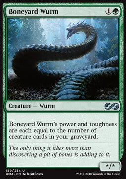 Boneyard Wurm⁣ - Ultimate Masters⁣ (Uncommon)⁣ [159]