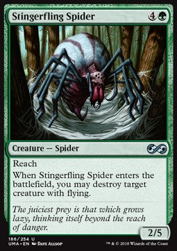 Stingerfling Spider⁣ - Ultimate Masters⁣ (Uncommon)⁣ [186]