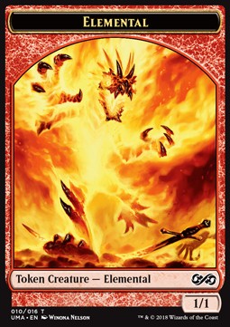 Elemental Token (Red 1/1) (V.2)⁣ - Ultimate Masters⁣ (Token)⁣ [T10]