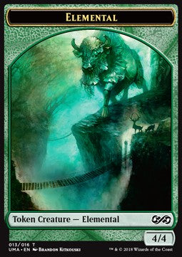 Elemental Token (Green 4/4)⁣ - Ultimate Masters⁣ (Token)⁣ [T13]