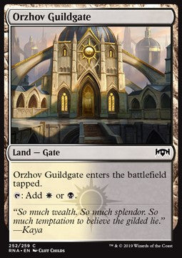 Orzhov Guildgate (V.1)⁣ - Ravnica Allegiance⁣ (Common)⁣ [252]