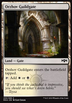 Orzhov Guildgate (V.2)⁣ - Ravnica Allegiance⁣ (Common)⁣ [253]