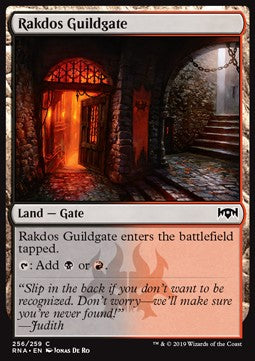Rakdos Guildgate (V.2)⁣ - Ravnica Allegiance⁣ (Common)⁣ [256]