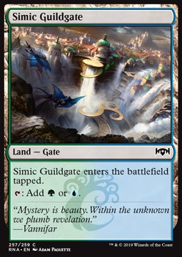 Simic Guildgate (V.1)⁣ - Ravnica Allegiance⁣ (Common)⁣ [257]