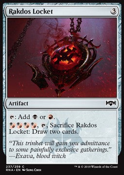 Rakdos Locket⁣ - Ravnica Allegiance⁣ (Common)⁣ [237]