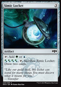 Simic Locket⁣ - Ravnica Allegiance⁣ (Common)⁣ [240]