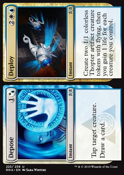 Depose // Deploy⁣ - Ravnica Allegiance⁣ (Uncommon)⁣ [225]