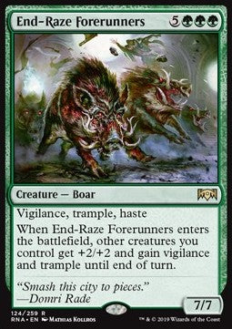 End-Raze Forerunners⁣ - Ravnica Allegiance⁣ (Rare)⁣ [124]
