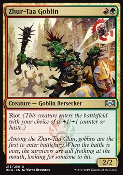 Zhur-Taa Goblin⁣ - Ravnica Allegiance⁣ (Uncommon)⁣ [215]