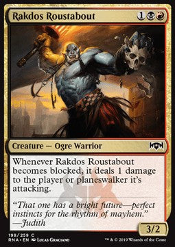 Rakdos Roustabout⁣ - Ravnica Allegiance⁣ (Common)⁣ [198]