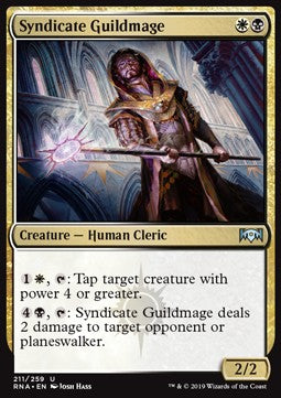 Syndicate Guildmage⁣ - Ravnica Allegiance⁣ (Uncommon)⁣ [211]