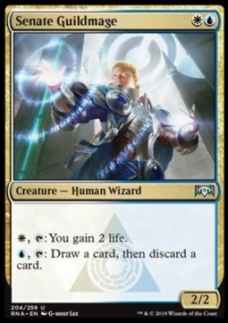 Senate Guildmage⁣ - Ravnica Allegiance⁣ (Uncommon)⁣ [204]