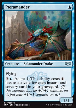 Pteramander⁣ - Ravnica Allegiance⁣ (Uncommon)⁣ [47]
