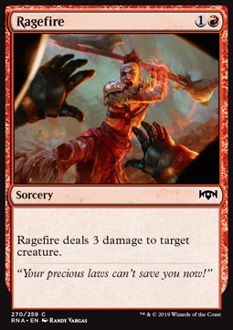 Ragefire⁣ - Ravnica Allegiance: Extras⁣ (Common)⁣ [270]