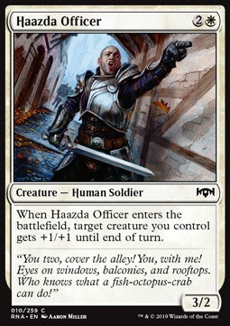 Haazda Officer⁣ - Ravnica Allegiance⁣ (Common)⁣ [10]