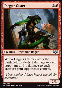 Dagger Caster⁣ - Ravnica Allegiance⁣ (Uncommon)⁣ [97]