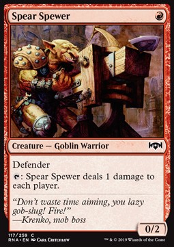 Spear Spewer⁣ - Ravnica Allegiance⁣ (Common)⁣ [117]