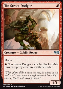 Tin Street Dodger - Ravnica Allegiance (Uncommon) [RNA-120]