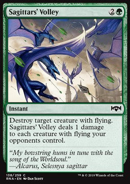 Sagittars' Volley⁣ - Ravnica Allegiance⁣ (Common)⁣ [138]
