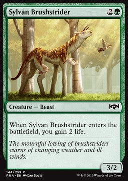 Sylvan Brushstrider⁣ - Ravnica Allegiance⁣ (Common)⁣ [144]