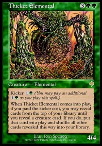 Thicket Elemental⁣ - Invasion⁣ (Rare)⁣ [214]