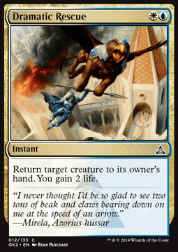 Dramatic Rescue⁣ - Ravnica Allegiance: Guild Kits⁣ (Common)⁣ [12]