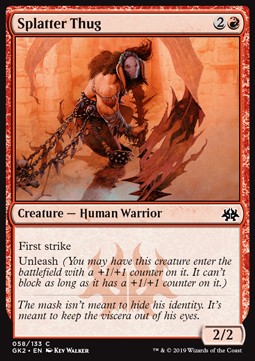 Splatter Thug⁣ - Ravnica Allegiance: Guild Kits⁣ (Common)⁣ [58]