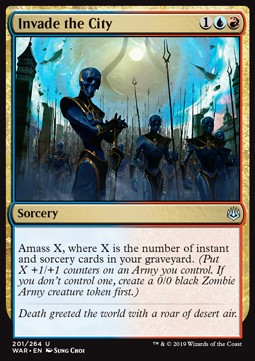 Invade the City⁣ - War of the Spark⁣ (Uncommon)⁣ [201]