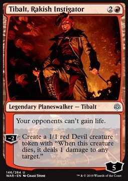 Tibalt, Rakish Instigator⁣ - War of the Spark⁣ (Uncommon)⁣ [146]