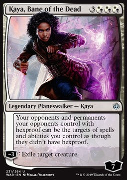 Kaya, Bane of the Dead⁣ - War of the Spark⁣ (Uncommon)⁣ [231]