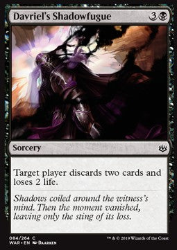 Davriel's Shadowfugue⁣ - War of the Spark⁣ (Common)⁣ [84]