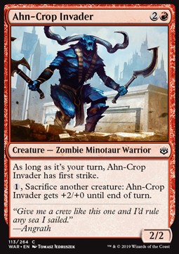 Ahn-Crop Invader⁣ - War of the Spark⁣ (Common)⁣ [113]