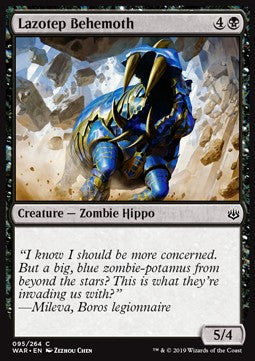 Lazotep Behemoth⁣ - War of the Spark⁣ (Common)⁣ [95]