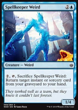 Spellkeeper Weird⁣ - War of the Spark⁣ (Common)⁣ [69]