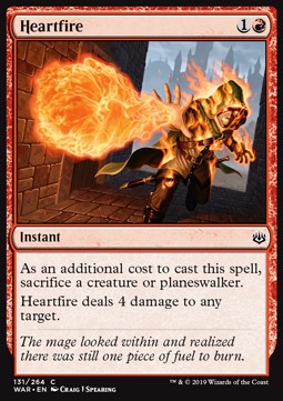 Heartfire⁣ - War of the Spark⁣ (Common)⁣ [131]