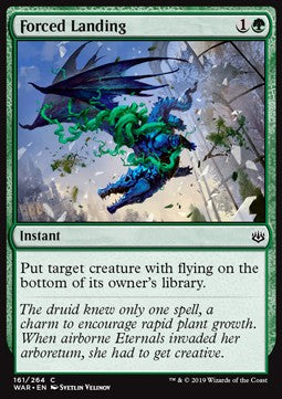 Forced Landing⁣ - War of the Spark⁣ (Common)⁣ [161]