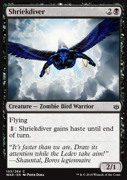 Shriekdiver⁣ - War of the Spark⁣ (Common)⁣ [103]