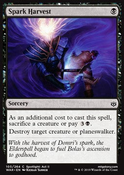 Spark Harvest⁣ - War of the Spark⁣ (Common)⁣ [105]