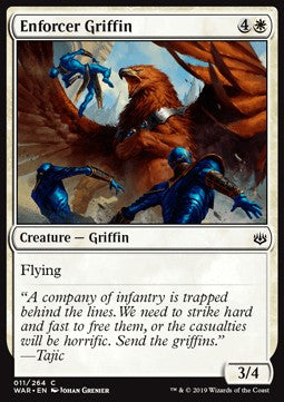 Enforcer Griffin⁣ - War of the Spark⁣ (Common)⁣ [11]