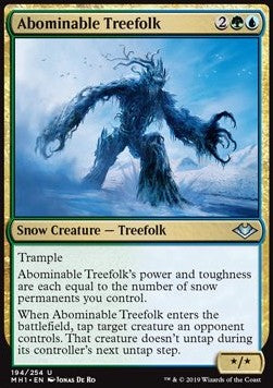 Abominable Treefolk⁣ - Modern Horizons⁣ (Uncommon)⁣ [194]