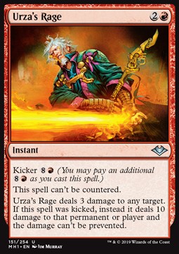 Urza's Rage⁣ - Modern Horizons⁣ (Uncommon)⁣ [151]
