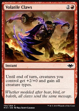 Volatile Claws⁣ - Modern Horizons⁣ (Common)⁣ [154]